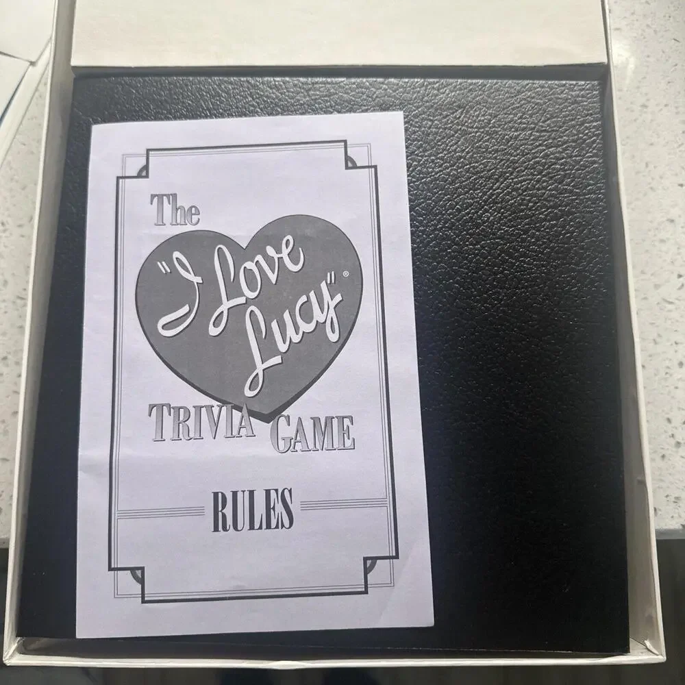I Love‎ Lucy Trivia Game! W/ Pin. Still In Original Box. Hard To find